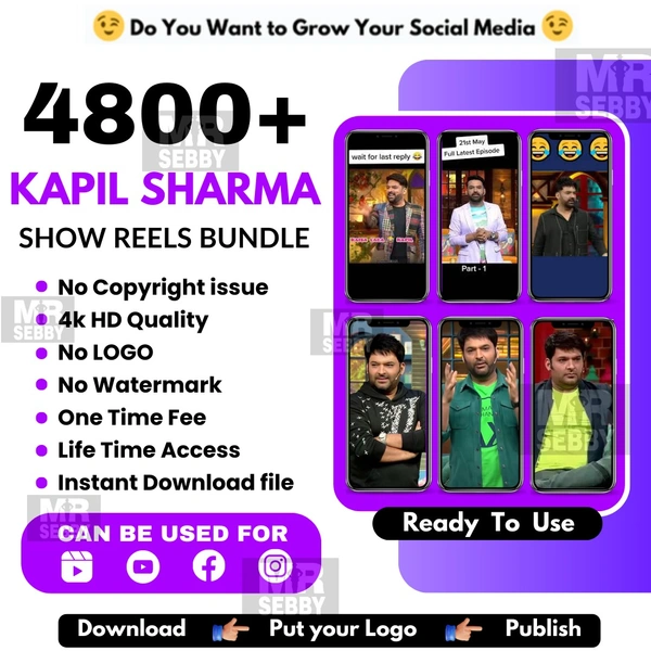 The Kapil Sharma Show 4800+ Reels Bundale